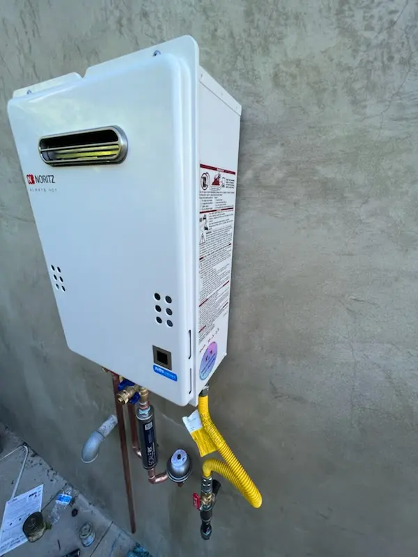 Tankless water heater installation for Twin Lakes homes